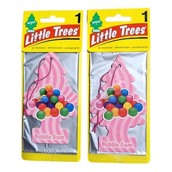 2 Little Trees Cheirinho Car Automotivo Bubble Gum Original
