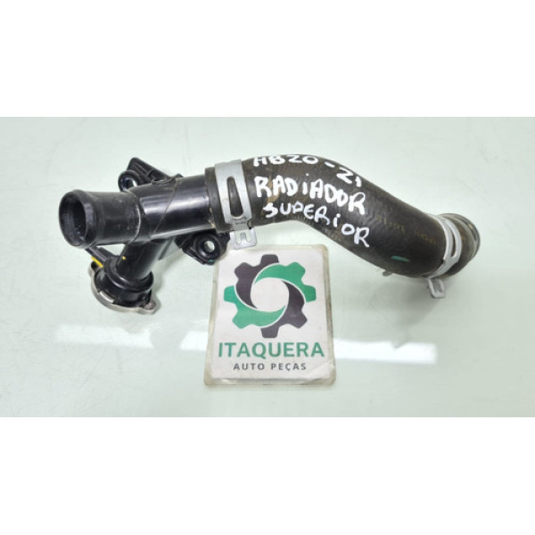 Flange C/ Mangueira Superior Radiador Hyundai Hb20 1.6 2021