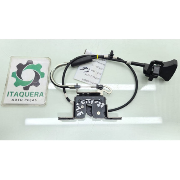 Puxador Trava Banco Traseiro Esquerdo Honda City 1.5 Ano2021