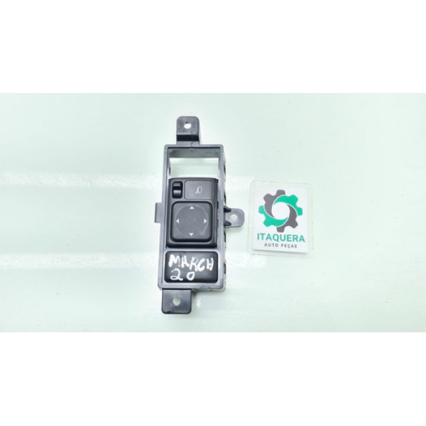 Botão Regulagem Retrovisor Nissan March Ano 2019 2020