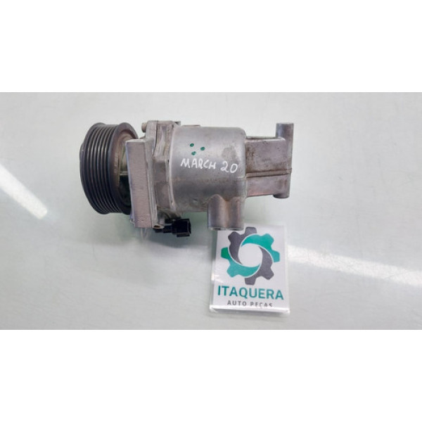 Compressor Ar Condicionado Nissan March Versa 1.6 2019 2020