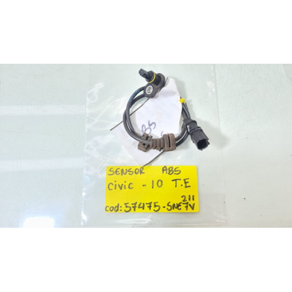 Sensor Abs Traseiro Esquerdo Honda Civic 1.8 Ano 2009 2010