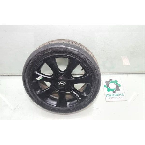 Roda Com Pneu 215/45 Aro 17 Hyundai Elantra Ano 2012 2013