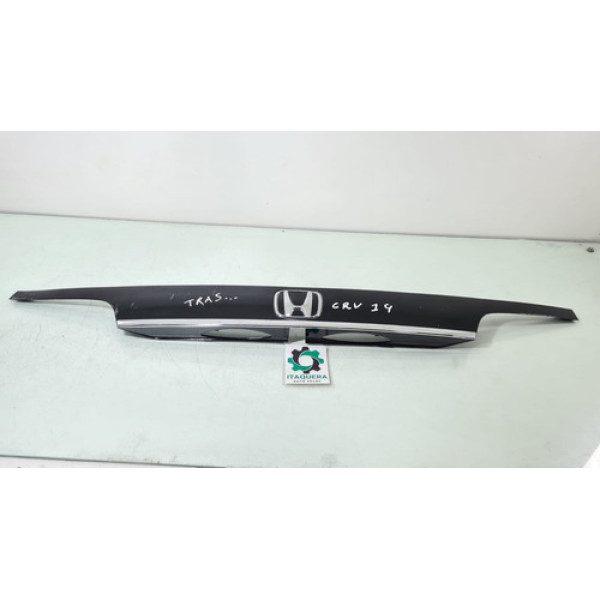 Aplique Moldura Tampa Traseira Honda Crv Cr-v Ano 2014  