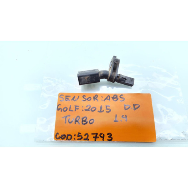 Sensor Abs Dianteiro Direito Vw Golf 1.4 Ano 2013 2014 2015