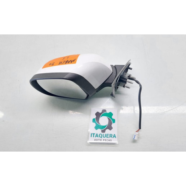 Retrovisor Lado Esquerdo Nissan March Ano 2019 2020