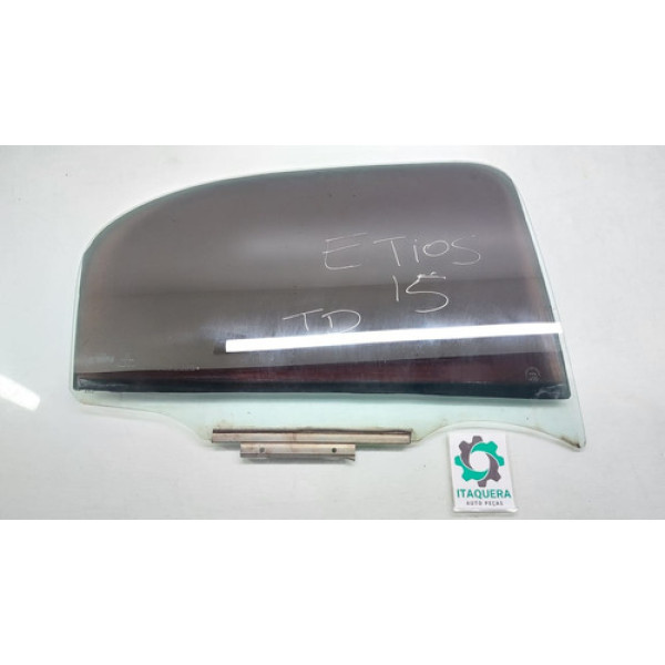 Vidro Porta Traseiro Direito Toyota Etios Ano 2014 2015