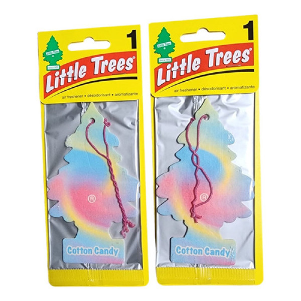 2 Little Trees Cheirinho Automotivo Cotton Candy Original