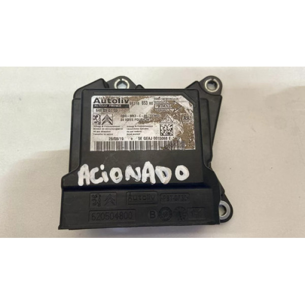 Modulo Colisão Citroen C4 Cactus 1.6 Ano 2020 2021 Acionado 