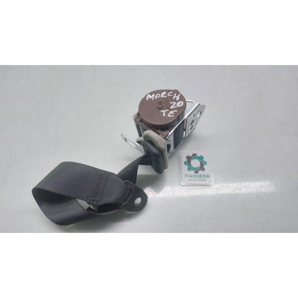 Cinto Segurança Traseira Esquerda Nissan March Ano 2019 2020