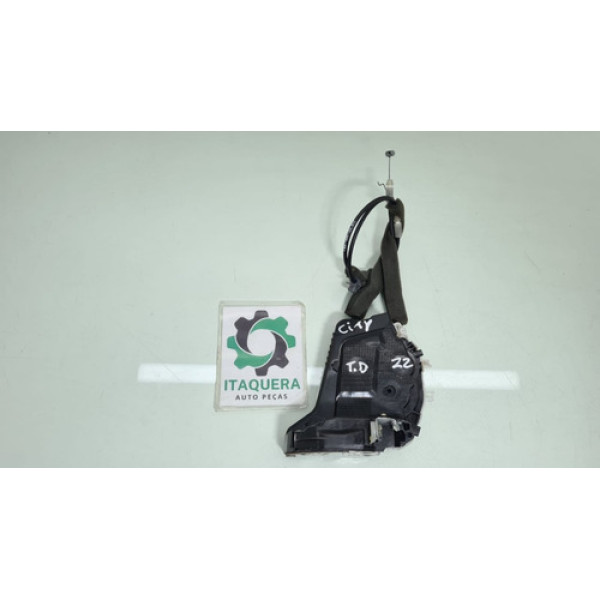 Fechadura Porta Traseira Direita Hond City Ex 1.5 Ano 2021