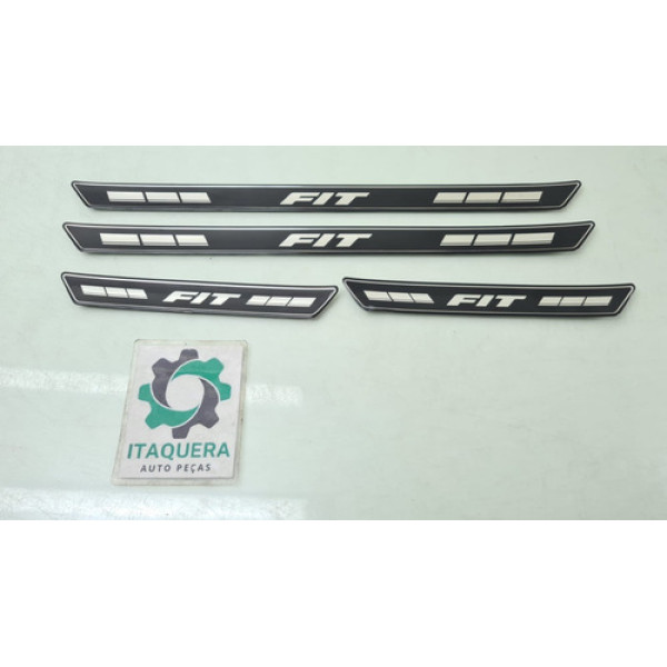 Jogo Soleira Adesivo Honda Fit Ano 2016 