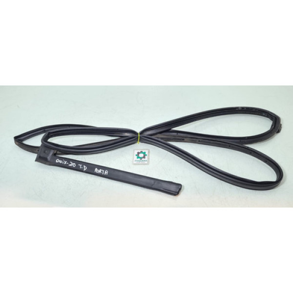 Borracha Porta Traseiro Direito Gm Onix 1.0 Turbo Ano 2020 