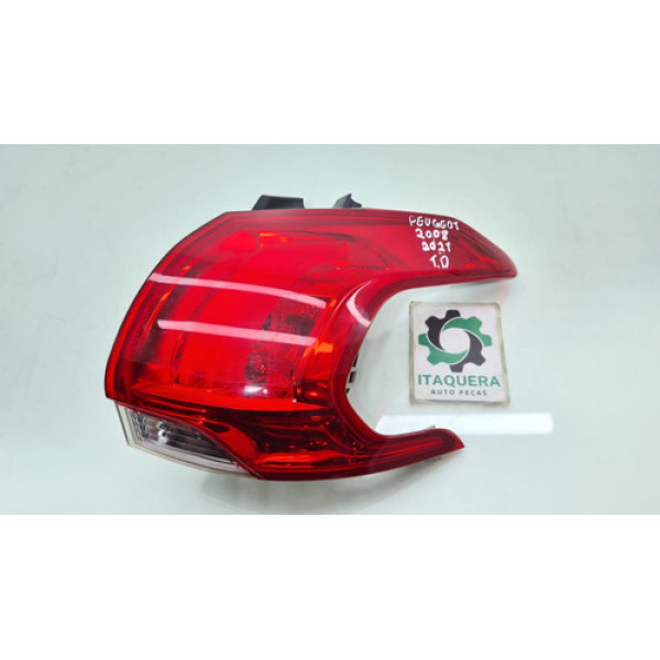 Lanterna Direita Peugeot 2008 Ano 2021 2022