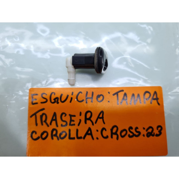 Esguicho Tampa Traseira Toyota Corolla Cross Ano 2022 2023