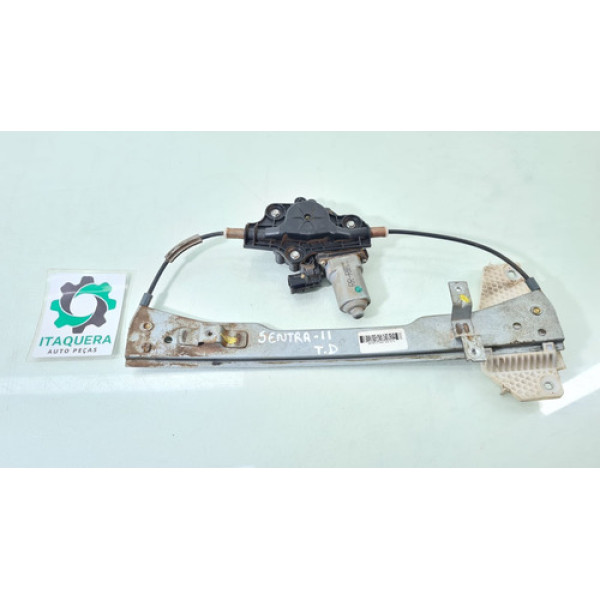 Maquina Vidro Traseiro Direito Nissan Sentra 2.0 2010 2011