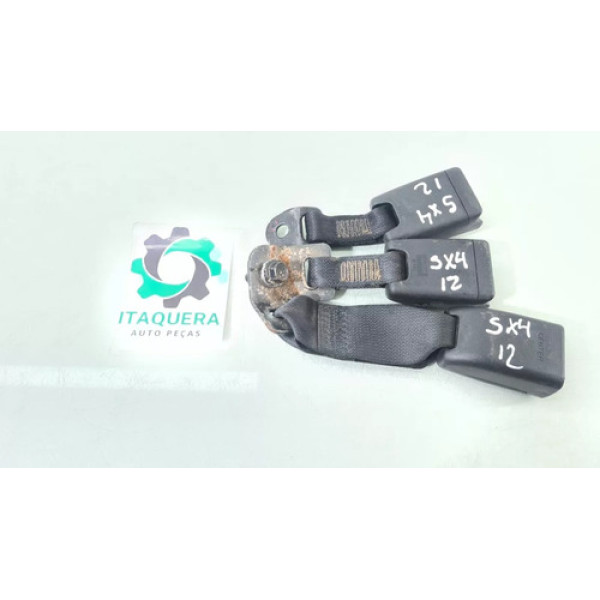 Triplo Engate Cinto Traseiro Suzuki Sx4 Ano 2011 2012