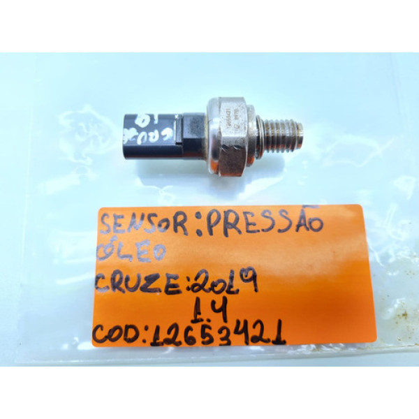Sensor Pressão Oleo Gm Cruze 1.4 Turbo Ano 2018 2019
