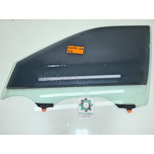 Vidro Porta Dianteira Esquerda Nissan Kicks Ano 2022 2023