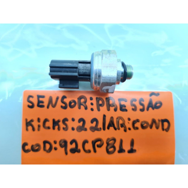 Sensor Pressostato Ar Condicionado Nissan Kicks 1.6 Ano 2022