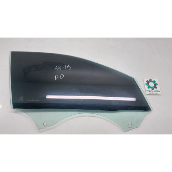 Vidro Porta Dianteiro Direito Audi A4 Ano 2014 2015