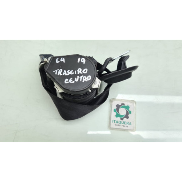 Cinto Segurança Traseiro Central Citroen C4 Lounge Ano 2019