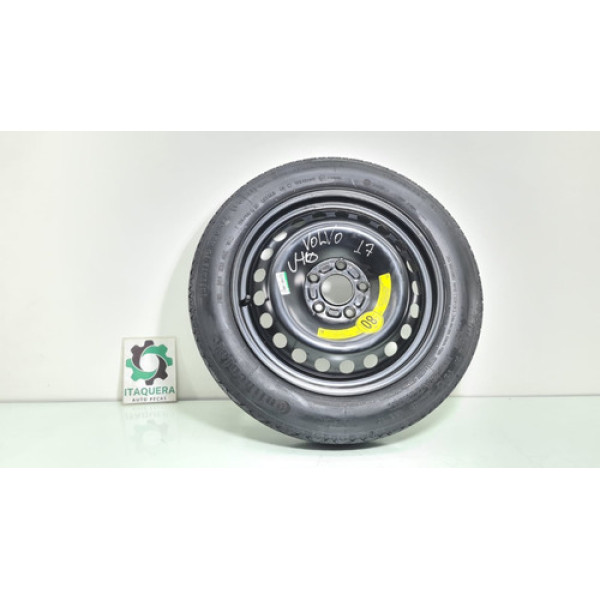 Roda Estepe Fino T115/90 Aro 16 Volvo V40 T4 Ano 2016 2017