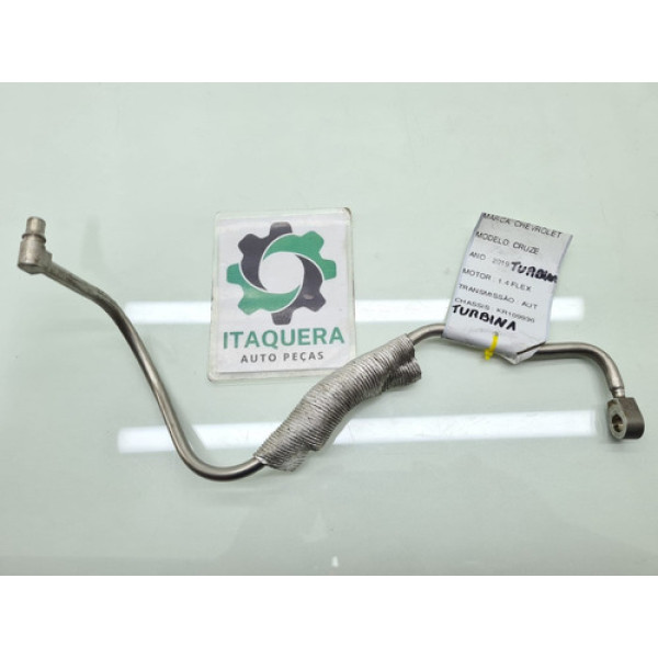 Cano Lubrificação Oleo Turbina Gm Cruze 1.4 Turbo Ano 2018