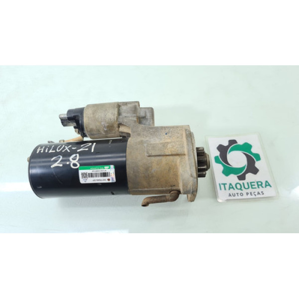 Motor Arranque Partida Toyota Hilux 2.8 Ano 2021 2022