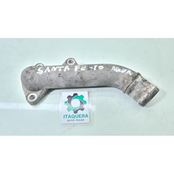 Cano Flange Carcaça Termostática Santa Fé 2.7 2007 À 2010