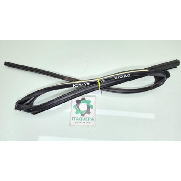 Borracha Vidro Traseiro Esquerdo Mitsubishi Asx2.0 4x2 2015