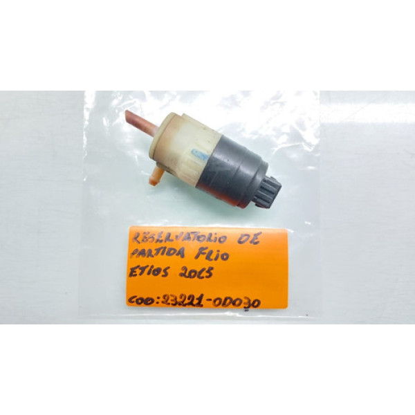 Motor Esguicho Partida Fria Toyota Etios 1.3 Ano 2014 2015