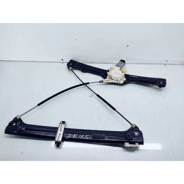 Maquina Motor Vidro Dianteiro Esquerdo Bmw X5 Ano 2009 2010
