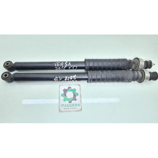 Par Amortecedor Traseiro Nissan Versa Ano 2017 2018