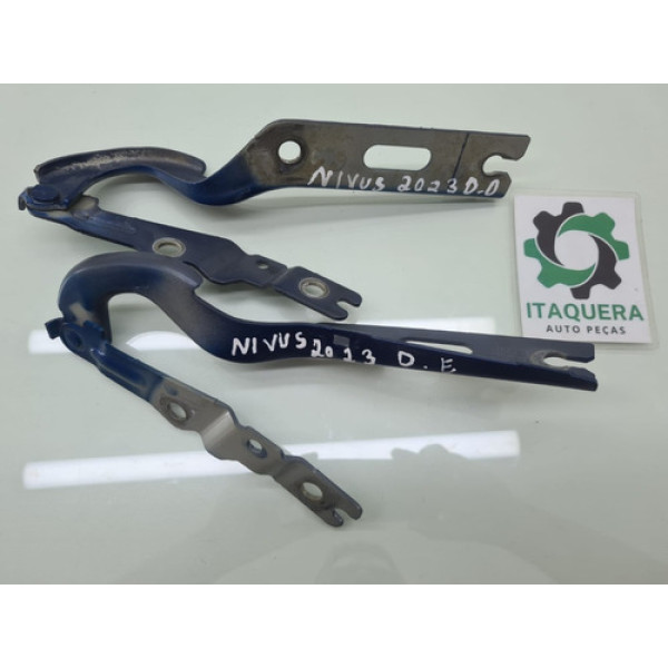Par Braço Dobradiça Capo Vw Nivus Ano 2021 2022 2023
