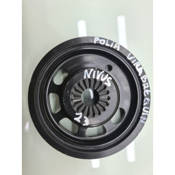 Polia Virabrequim Vw Tcross Virtus Polo Nivus 1.0 Ano 2022