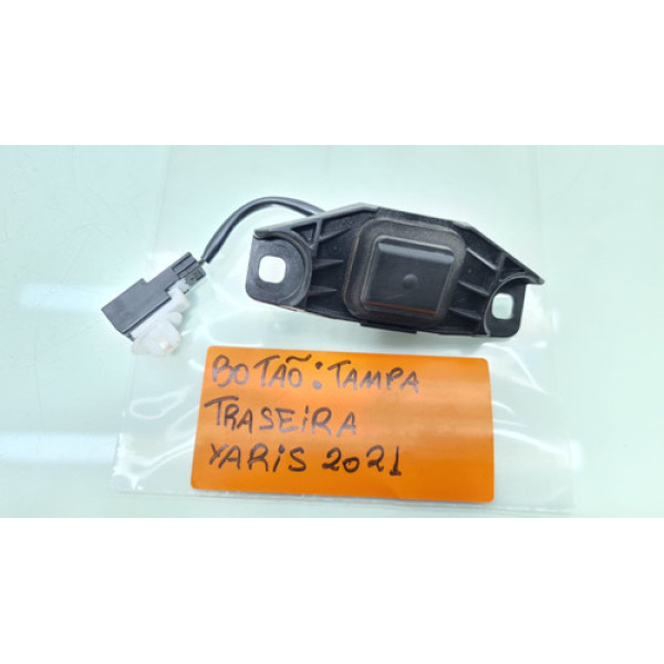 Botao Tampa Traseira Toyota Yaris 1.5 Ano 2019 2020 2021