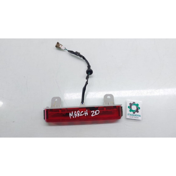 Black Light Luz Freio Nissan March Ano 2019 2020