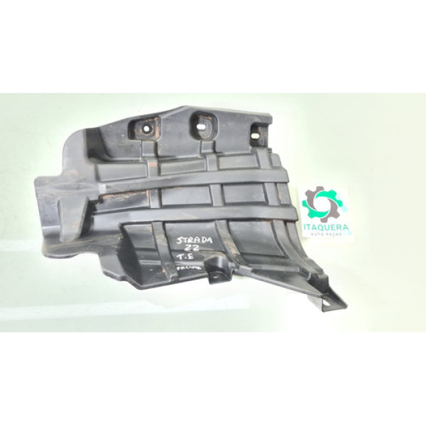 Parabarro Traseiro Esquerdo Fiat Strada Ano 2022 2023 Frente