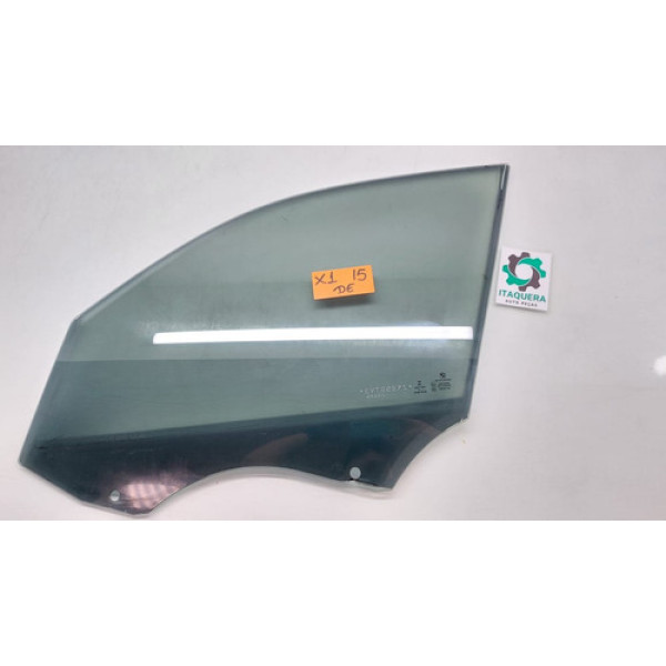 Vidro Porta Dianteira Esquerda Bmw X1 Ano 2014 2015
