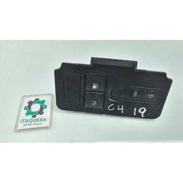 Moldura Comando Abertura Tanque Porta Malas C4 Lounge 2019