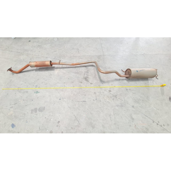 Escapamento Silencioso Ford Ka 1.0 3cc Ano 2017 2018