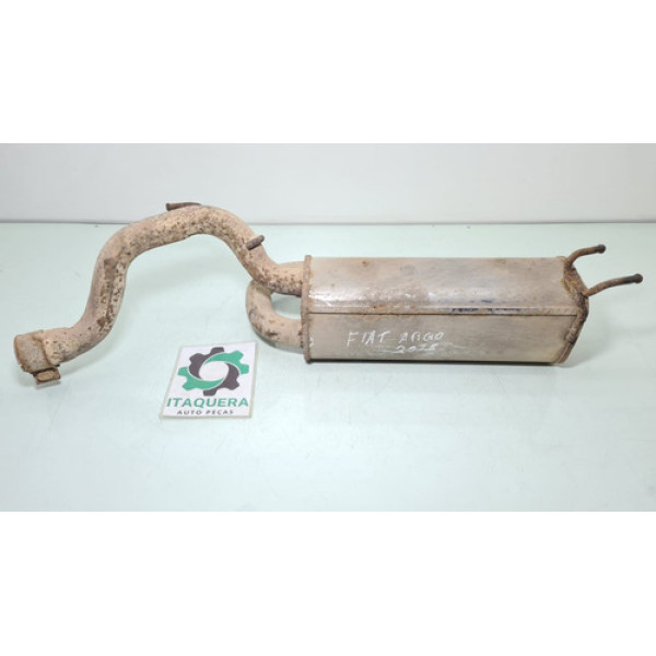 Escapamento Silencioso Fiat Argo 3cc 1.0 Ano 2017 2018