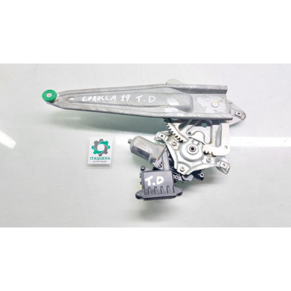 Maquina Vidro Traseiro Direito Toyota Corolla Ano 2018 2019