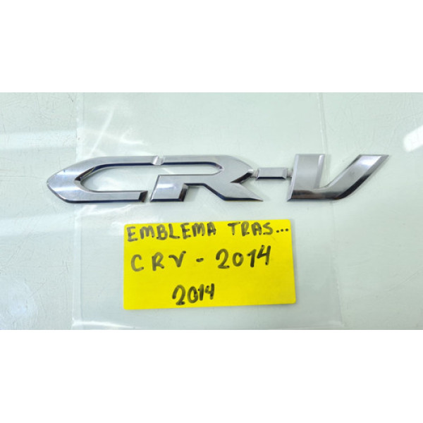 Emblema Tampa Traseira Honda Crv Cr-v Ano 2013 2014