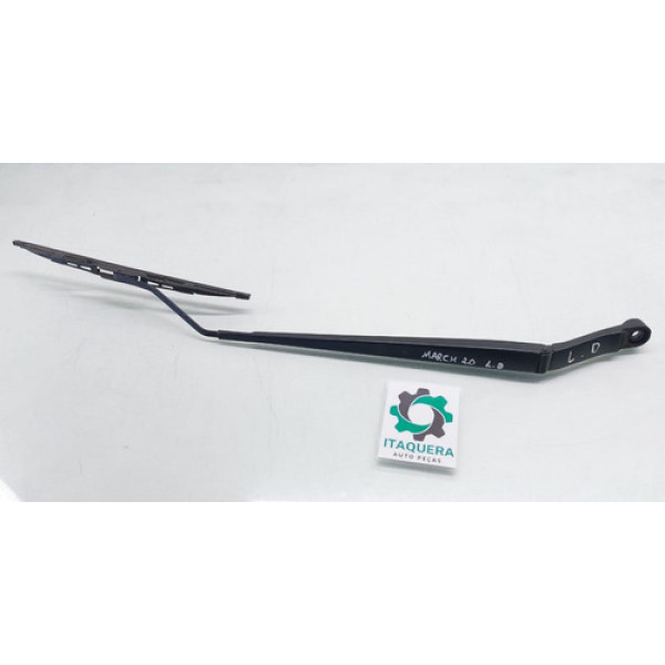 Braço Haste Limpador Parabrisa Direito Nissan March Ano 2020
