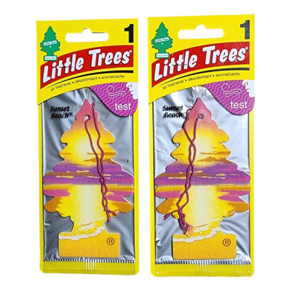 2 Little Trees Cheirinho Automotivo Sunset Beach Original