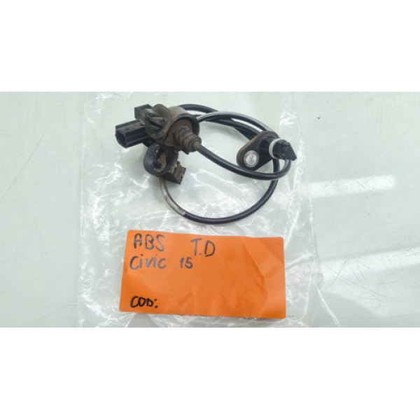 Sensor Abs Traseiro Direito Honda Civic 1.8 Ano 2014 2015
