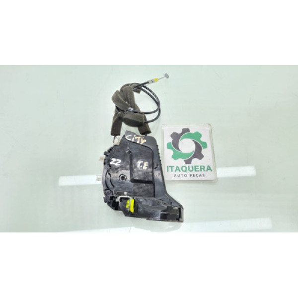 Fechadura Porta Traseira Esquerda Hond City Ex 1.5 Ano 2021