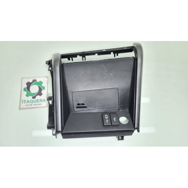 Acabamento Moldura Painel Tomada Acendedor Honda City 2021